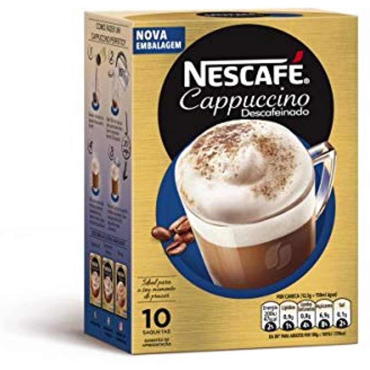 DZ Destock - Café soluble Cappuccino noisette NESCAFE : la boite de 310 g  👌☕☕