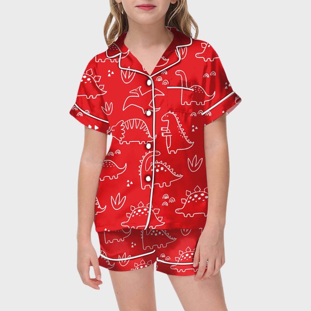 WEAIXIMIUNG Kid DIY Hand Painted Homewear Set Colouring Pajama Sets For And Girl Can Play With And Wea 120