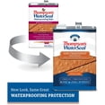 thumbnail image 3 of Thompson’s WaterSeal Semi-Transparent Waterproofing Wood Stain and Sealer, Natu Cedar, 1 Gallon, 3 of 4