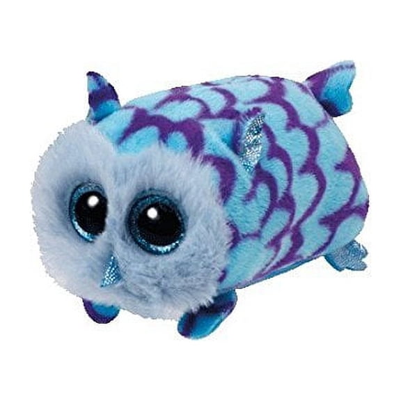 Mimi Blue Owl - Teeny Tys 4 inch - Stuffed Animal by Ty (42144)