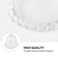 thumbnail image 4 of 5Pcs Glass Cake Stand Lid For Protective And Display Use 6X4Cm, 4 of 5