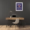 thumbnail image 3 of Greene, Taylor 15x18 White Modern Wood Framed Museum Art Print Titled - PIRATE MUST BRUSH, 3 of 4