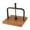 Black, variant on Gold Wooden Paper Towel Holder For Table And Kitchen Use 14X14X8.5 Cm Size With Sturdy Construction