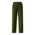 thumbnail image 5 of BXJX Boys' Athletic Jogger Pants- Casual Side Pockets Loose Elastic Waist Sweatpants with Tapered Leg Green Size 11-12 Years, 5 of 8