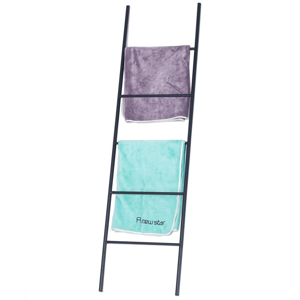 Ktaxon Metal Free Standing Bath Towel Ladder Storage Organization Rack Ktaxon Metal Free Standing Bath Towel Ladder Storage Organization Rack