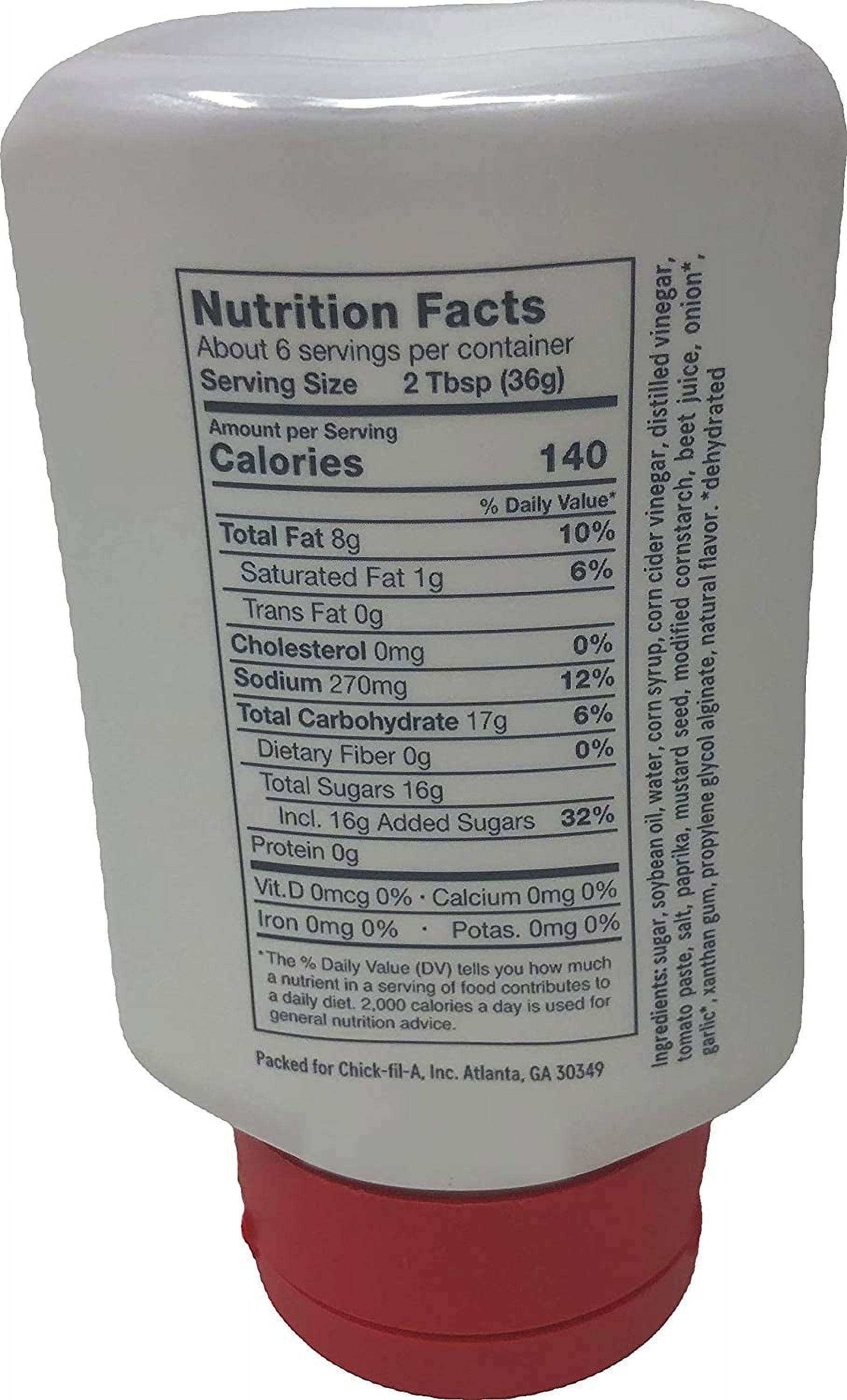 Chick-Fil-A Sauce 8 oz. Squeeze Bottle - Resealable Container For Dipping, Drizzling, and Marinades 2-Bottle Pack (Polynesian)