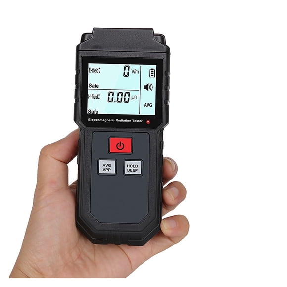 ET825 EMF Meter Electromagnetic Radiation Tester,Hand-held Digital LCD EMF Detector, Great Tester For Home EMF Inspections ,Easy to Use
