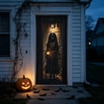 thumbnail image 5 of Cheap Halloween Decorations Clearance for Home – Halloween Class Door Cover 70.86x35.43 inch, Halloween Themed Designs Door Covers Decorative, Winter Front Door Decor (A), 5 of 6