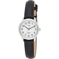 thumbnail image 2 of Reloj para Mujer Timex T20441 Easy Reader 25mm Negro/Plateado/Correa de Piel Blanca, 2 of 2