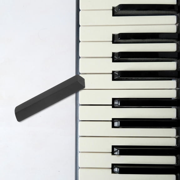 Hemobllo Ebony Piano Keytops Replacement Parts for Maintenance - 1 Pack Keys for Piano Repair