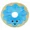 6 Inch Donut, variant on Plush Soft Dog Toys with Squeakers Funny Junk Food Snack Styles Choose Character (6.25 Inch Snow Cone)