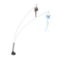 thumbnail image 3 of Cat Feather Toys, Interactive Removable Steel Wire Feather Cat Toys with Suction Cup, Interchangeable Cat Wand Refills Replacement with Mouse, Flying Fish,, 3 of 7