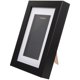 thumbnail image 3 of Black Photo Frame for Displaying Medals Badges and Photos at Home Perfect for Family Pictures 7x5, 3 of 4