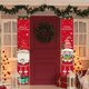 thumbnail image 2 of Banners De Navidad Decoraciones Feliz Navidad Cartel Del Porche Banners De Puertas, 2 of 5