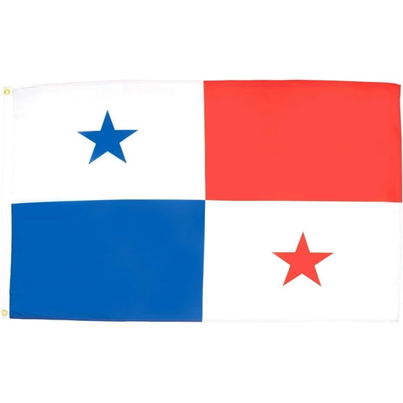 2024 Paris Olympics Panama Flag - 3x5 Ft - 100D Polyester Panamanian Banner with Two Metal Grommets - Fade Resistant - Vivid Colors - 3' x 5' Feet_Special Gift