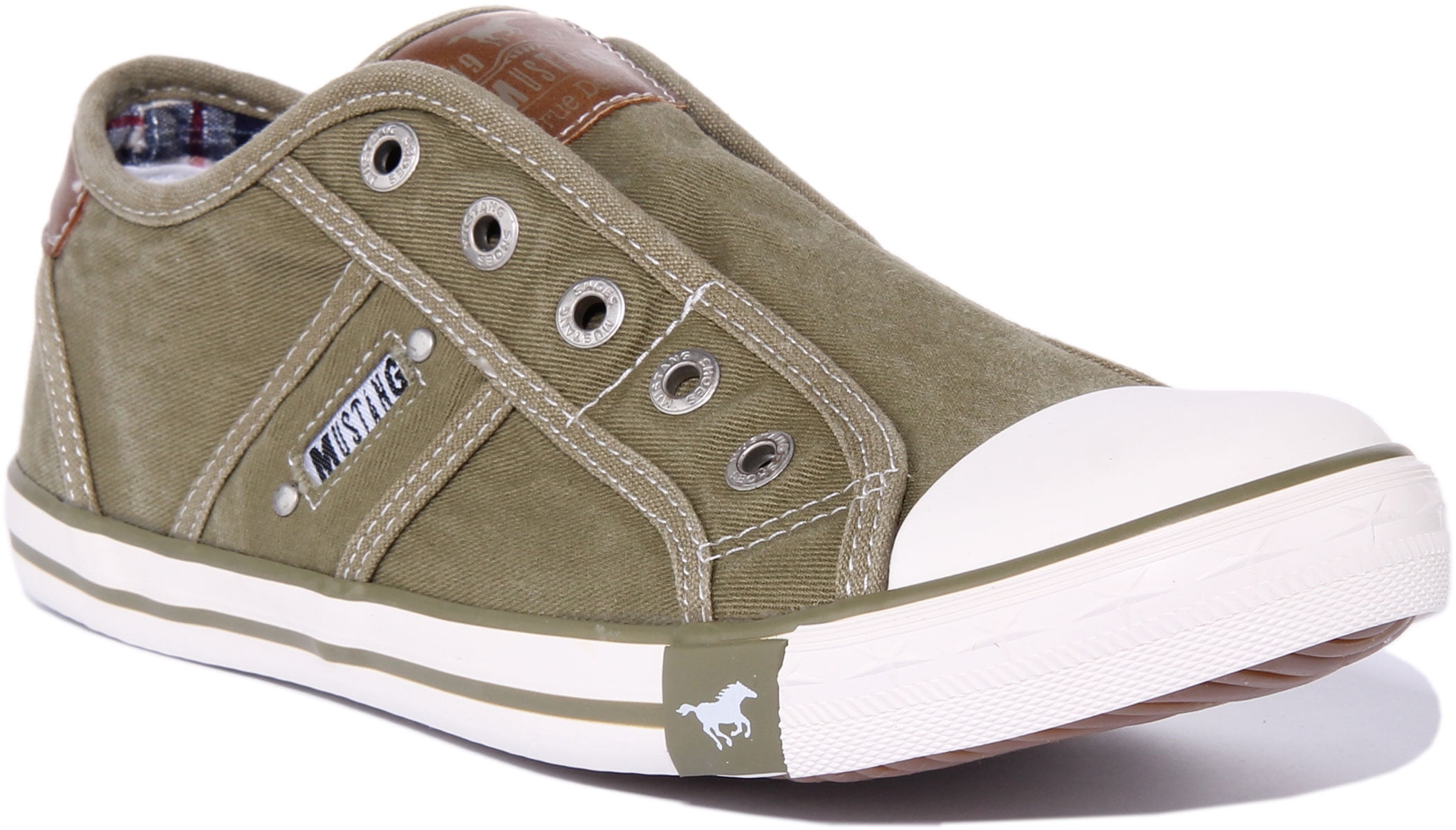 khaki trainers size 6