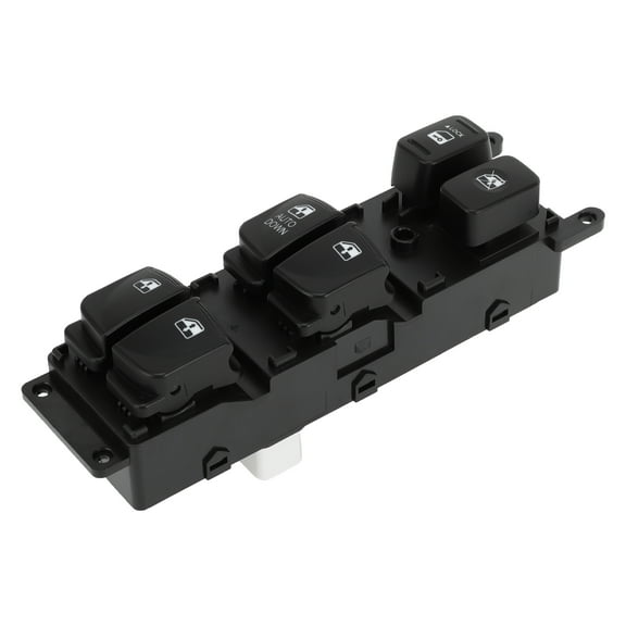 Unique Bargains Power Window Switch Front Left Driver Side Window Control Switch for Hyundai Accent 2007-2010 Black