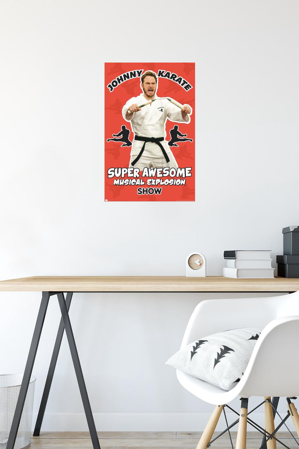 Parks and Recreation - Johnny Karate Wall Poster, 14.725" x 22.375"