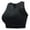 Black, variant on TSADFHJI Women's Large Sports Underwear Vest Hollow Gathered Yoga Fitness Bra Top Blouse Womens Bras Black Lace Womens Bras Bodysuit Fishnet Womens Bras Black Underwear Blue XL