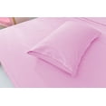 thumbnail image 4 of 4 Piece Bamboo Rayon Sheets Set by OKAO, Twin Xl Pink Sheets -Silky Soft- Wrinkle Free- Softer Than Cotton Cool Sheets - Deep Pockets(16")- 1 Fitted Sheet, 1 Flat, 2 Pillowcases Twin XL, Pink, 4 of 4
