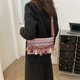 thumbnail image 2 of Bolso de mujer Bolso de mujer de moda Bolso de hombro Bolso bandolera con borlas Bolso pequeño Bolso cuadrado pequeño para mujer, 2 of 6