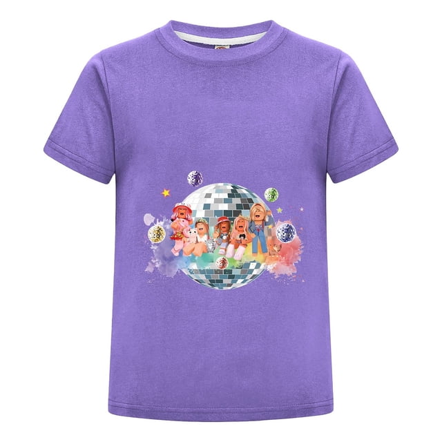 Playera con Personajes Roblox para Niño Ninas, Camiseta Infantil Gamer de Algodón, Ropa Divertida para Regalo de Fans del Juego