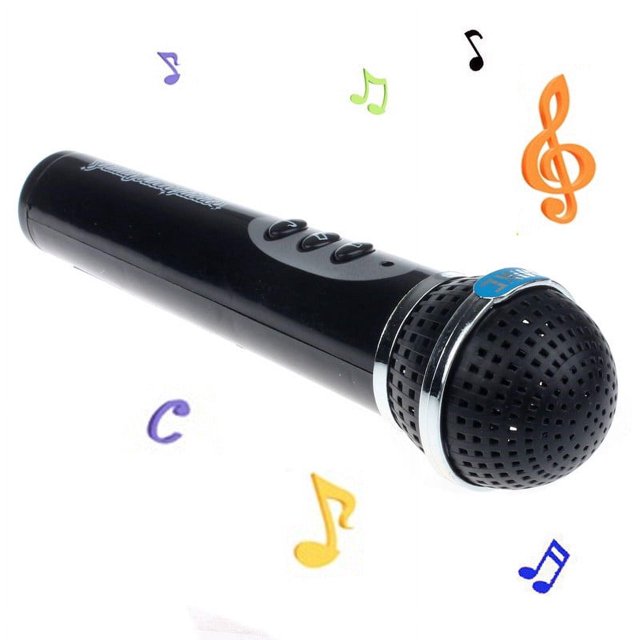 BALLFU Karaoke Microphone for Kids Kids Karaoke Mics Battery Powered Lightweight Durable Portable Microphone Toy for Kids Birthday Christmas Gift for Girls, Boys & Toddler