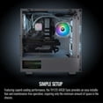 thumbnail image 6 of Thermaltake TH120 ARGB All-in-One Liquid Cooling System CPU Cooler, White, 6 of 6