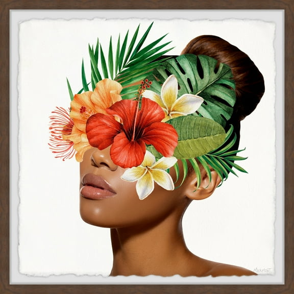Marmont Hill Hibiscus Beauty Framed Painting Print