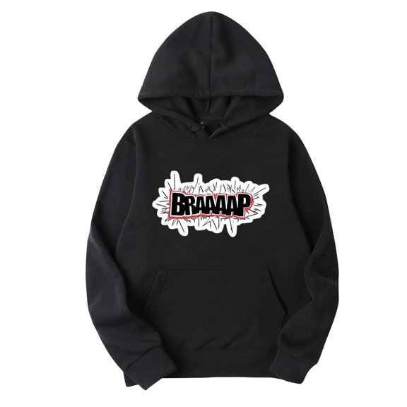 Mens 2 Piece Sweatsuits Hoodie and Sweatpants Sets Long Sleeve Pockets Workout Letter Printed Joggers Tracksuits