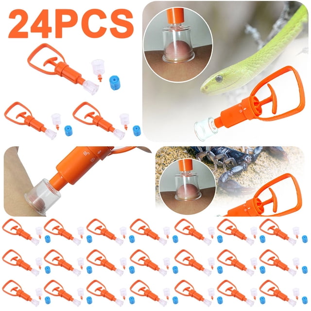 Extractor Supervivencia Al Aire Libre Seguridad Camping Mosquito Bite Venom Pump