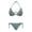 Floral Horse Print, variant on Leopard Print Ladies Bikini Swimsuit Set Two Piece Adjustable Tie Side Long-Lasting Bathing Suit Trendy Swimwear for Women Beach