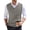 A002-Brown, variant on Sweater Vest Men V Neck Knitted Pullover Business Tops Sleeveless Loose Fit Knitwear Vests