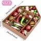 thumbnail image 5 of 70 piezas Boules de Noël, 3-8 cm Délicieux Elf Incassable Boule de Noël Ornements Décoration pour Décor d'arbre de Noël, 5 of 5