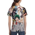 thumbnail image 5 of Mha Boku no Hero Academia Youth Unisex T-Shirt Crewneck Short Sleeve Double-Sided Print Tee Shirts Top For Boys Girls Kid Teen Medium, 5 of 6