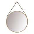 thumbnail image 1 of The Urban Port UPT-228702 Round Metal Frame Wall Mirror with Hanging Rope, Antique Brass, 1 of 5