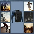 thumbnail image 4 of Minnieouse Ropa interior sin costuras Elástico Transpirable Manga larga Top Natación Ropa deportiva Accesorio Ejercicio Baloncesto Fitness Ropa interior  tipo 7 XL Minnieouse AP013700-20, 4 of 6