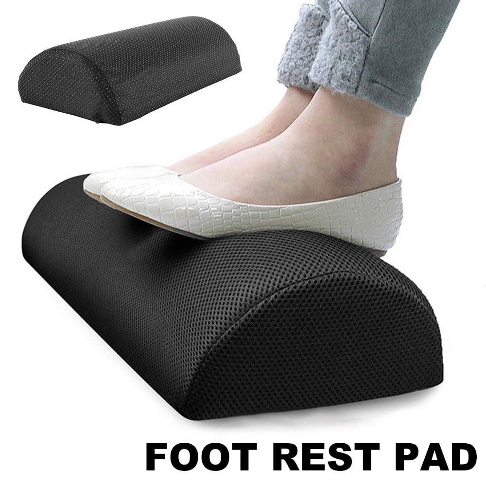 Foot Rest Under Desk Cushion Office Foot Rest at Work Ergonomic Footrest Pure Memory Foam with Handle Non-Slip Surface for Office Home Office Gift Travel 