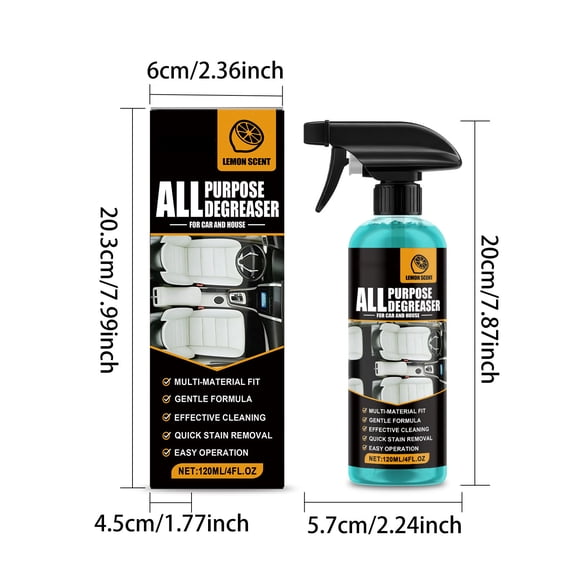 Multipurpose Degreasing Cleaner for Kitchen, Garage & Workshop – Heavy-Duty Grease & Grime Remover Safe for Metal, Plastic & Ceramic Surfaces
