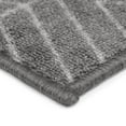 thumbnail image 3 of 18-inch x 30-inch Malika Grey Printed Floor Mat, 3 of 5