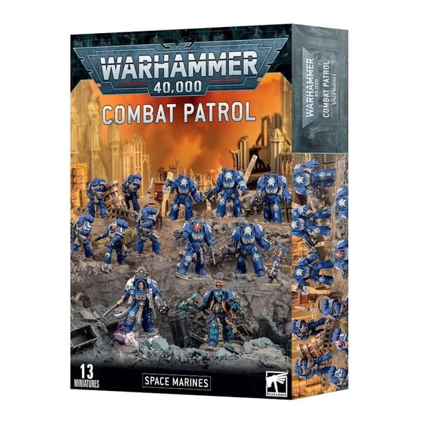 Miniatures Games Workshop Warhammer 40K Space Marines Combat Patrol