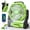 Green, variant on Portable Camping Tent Fan With LED Light & 10400mAh Rechargeable Battery – Quiet Outdoor Fan And Power Bank For Travel, Hiking, Home, Desk, And Sleeping,Travel Essentials Hand Held Fan,Portable Fans