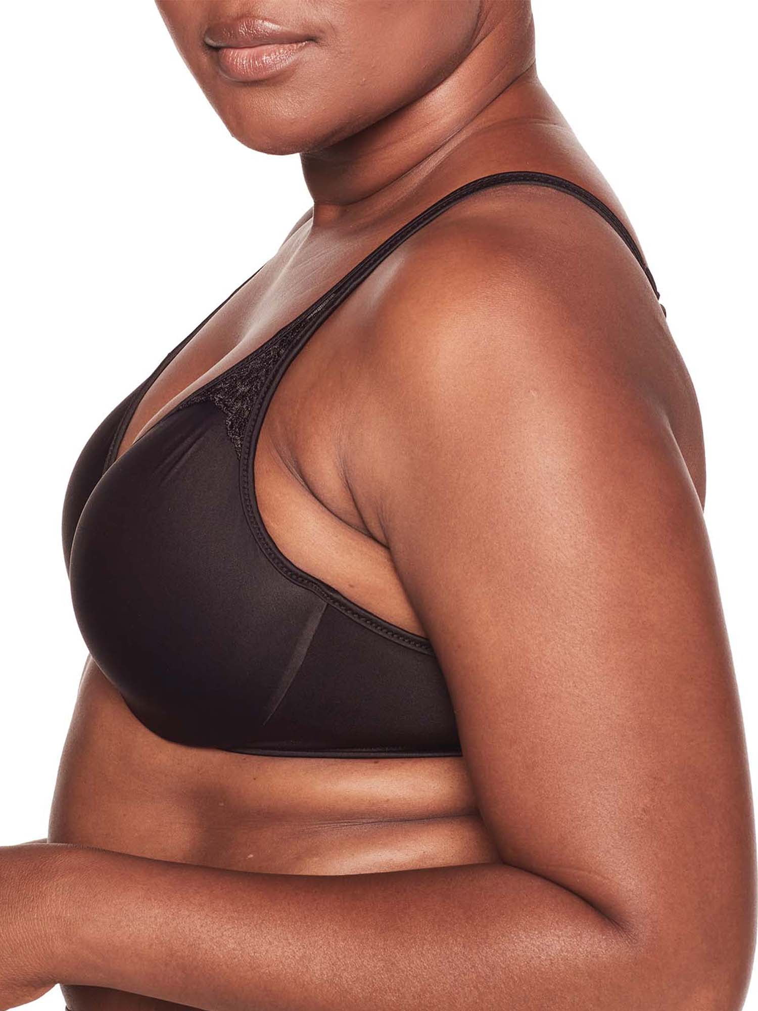 Bali Passion for Comfort Minimizer Underwire Bra, Silver Lace, 42C :  : Clothing, Shoes & Accessories