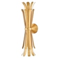 thumbnail image 3 of 47690DA Hinkley Lighting Reina - 14W 2 LED Large Wall Sconce-23.75 Inch Tall and 6.25 Inch Wide-Distressed Brass Finish, 3 of 9