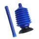 thumbnail image 4 of unbranded Toilet Plunger Azul Con Alta Presión Para Retirar Residuos En Tuberías, 4 of 6