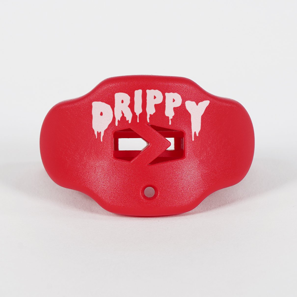 Drippy Hue Red Football Mouthguard