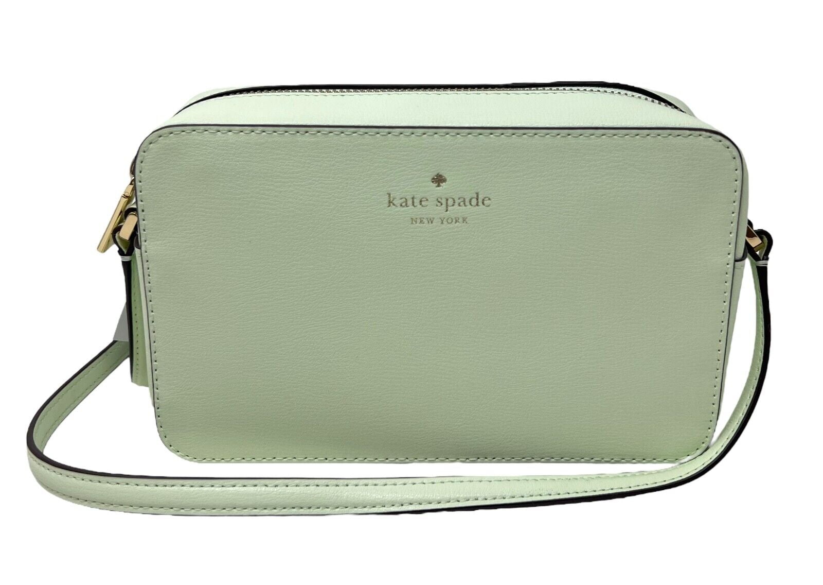 【人気⭐KATE SPADE SATURDAY】緑　コットンパーカー　サイズS Kate Spade KF493 Madison Saffiano Leather Small Duffle