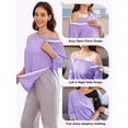 thumbnail image 3 of UTOURS Post Shoulder Surgery Shirts for Women Tear Away 3/4 Tops After Rotator Cuff Shirts Chemo Port Adaptive Clothing, 3 of 8