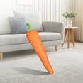 thumbnail image 6 of 32.7 inch Carrot Hugging Pillow, Kids Pillows Plush，Cute Stuffed Animals Doll Toy Gifts,for Bedroom, Sofa, Office Decoration, 6 of 6