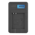 thumbnail image 2 of Battery Charger, Black Color Overcharge Protection Single Slot Battery Charger  For SX710 Camera, 2 of 8